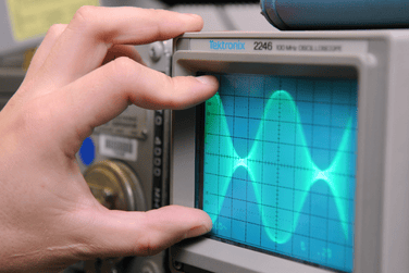 Student smiling with confidence