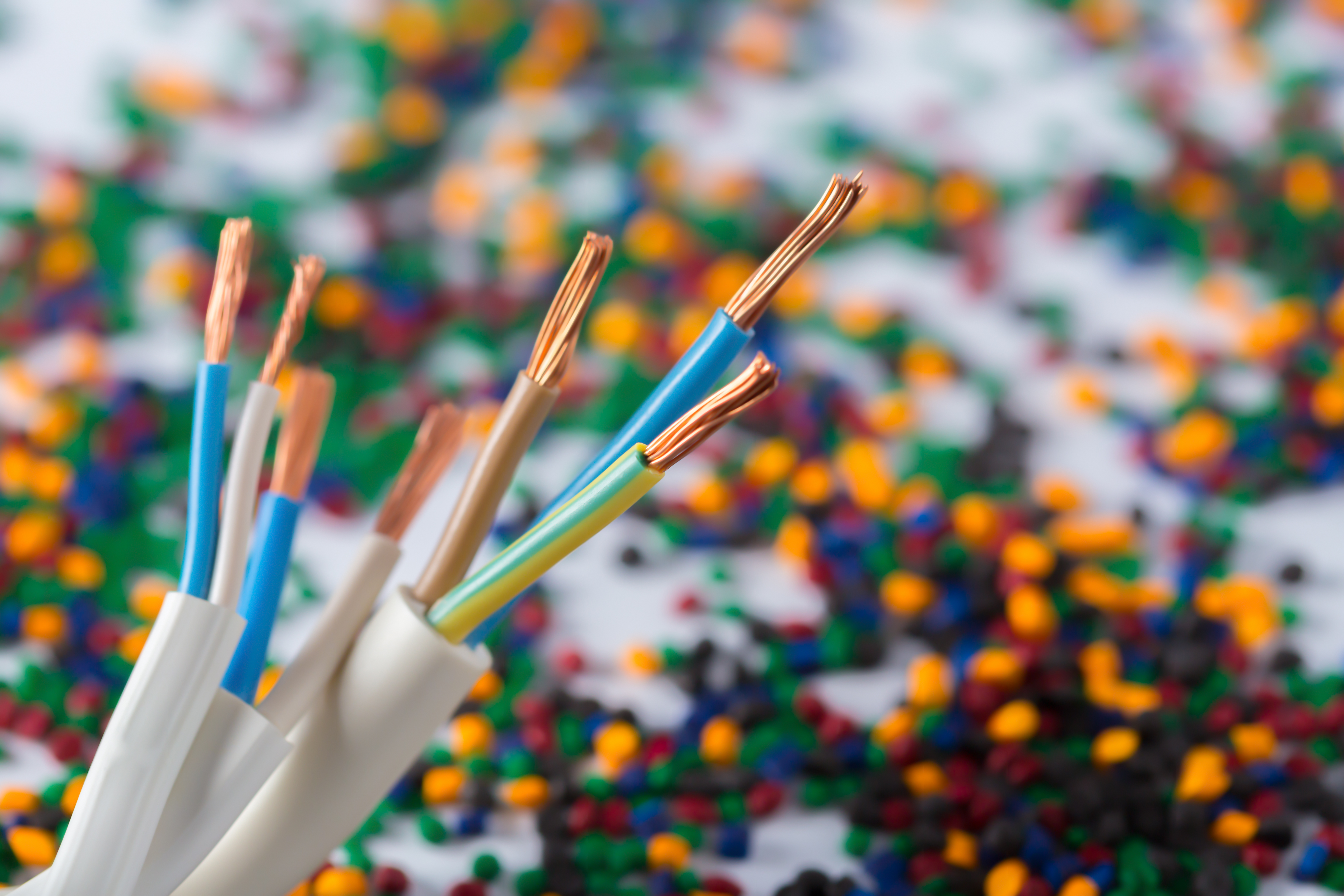 Cable Blowing Technician at work