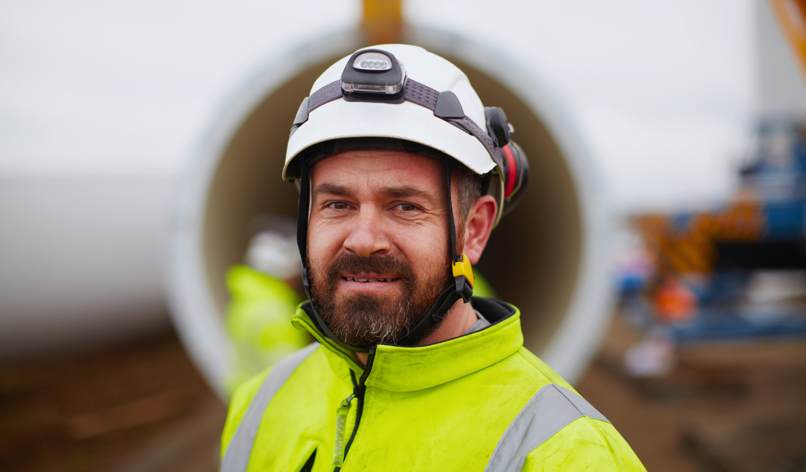 Student smiling with confidence
